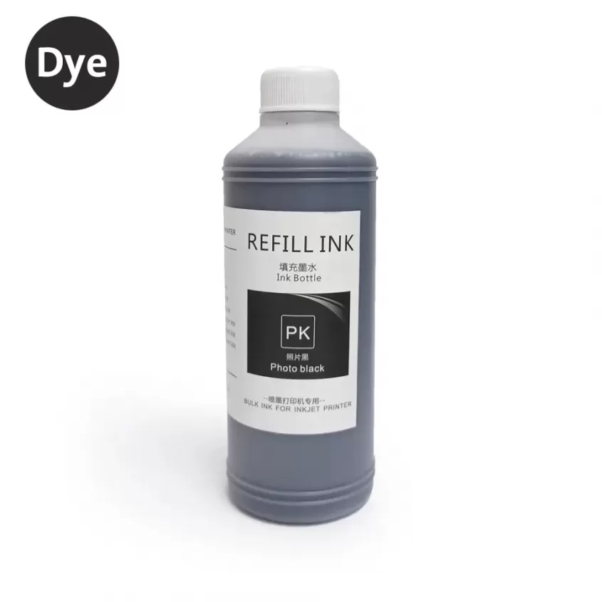 Bulk INK Black BK Dye 500ML Ink Bottle01