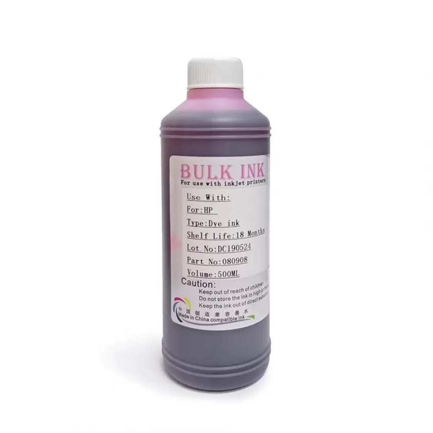Bulk INK Light Magenta LM Dye 500ML Ink Bottle01